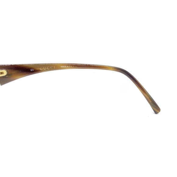 Gucci GG 2511 5T7 Brown Rectangle Eyeglasses Frames 52-15 125 Italy Designer - Picture 9 of 12